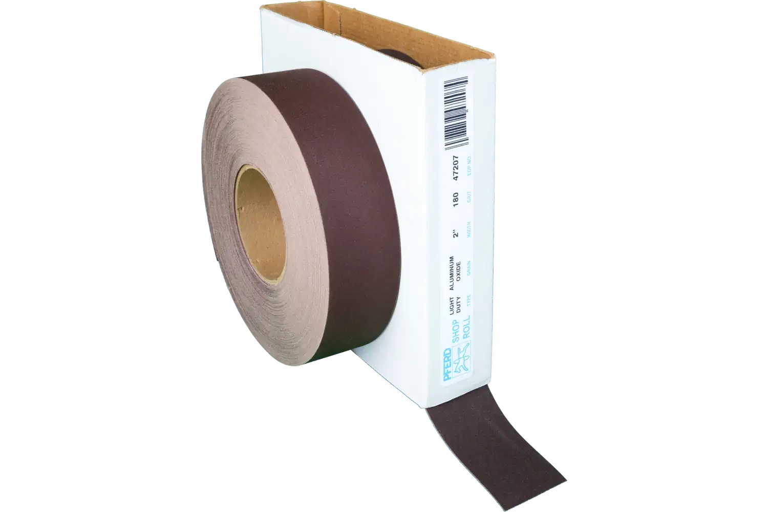 Picture of Pferd Shop Roll, Flexible Light Duty, 2" x 50 yards, 180 Grit, Aluminum oxide